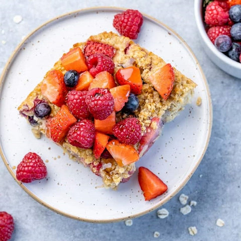 Berries Baked Oatmeal