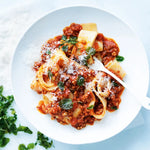 Chicken Bolognese with Crispy Oregano