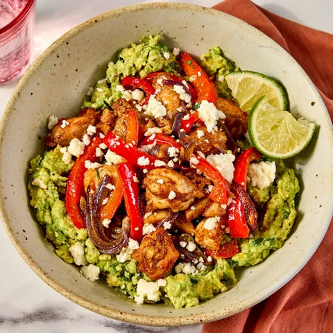 Chicken Guacamole Bowls