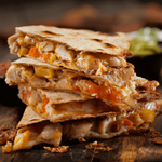 Crispy Air Fryer Chicken Quesadillas