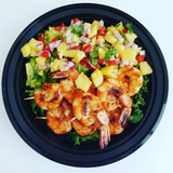 Grilled Shrimp Skewers With Pineapple Salsa