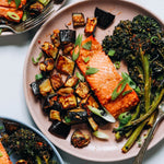 Miso-Glazed Salmon & Veggie