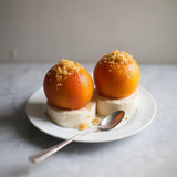 Cheesecake Stuffed Peaches