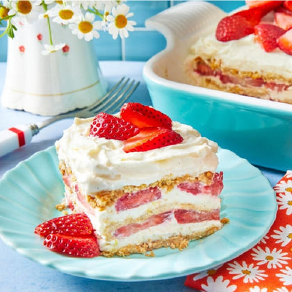 Strawberry Icebox Cake
