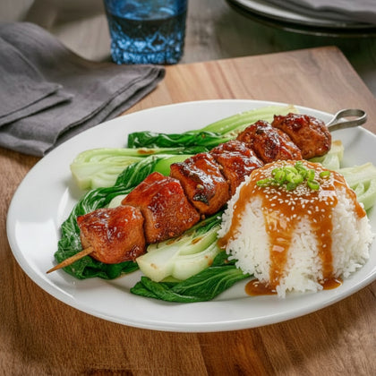 Sweet Ginger Turkey Kabob