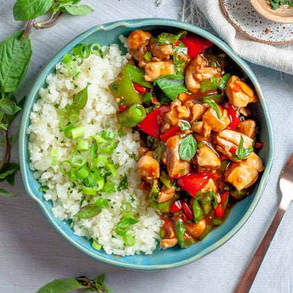 Thai Basil Turkey Stir Fry