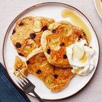Chocolate Chip Banana -Oat Pancakes