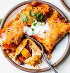 Vegetarian Enchiladas with Butternut Squash and Black Beans
