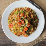 Butternut Squash and Brussel Sprouts Fried Rice
