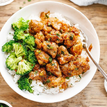 Honey Garlic Pork Rice Bowl