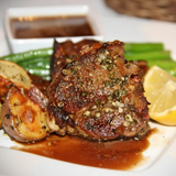 Lemon Rosemary Lamb Loin Chops