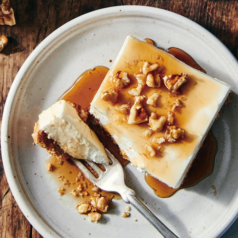 Maple Walnut Cheesecake