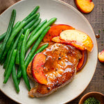 Peach Glazed Pork Chops