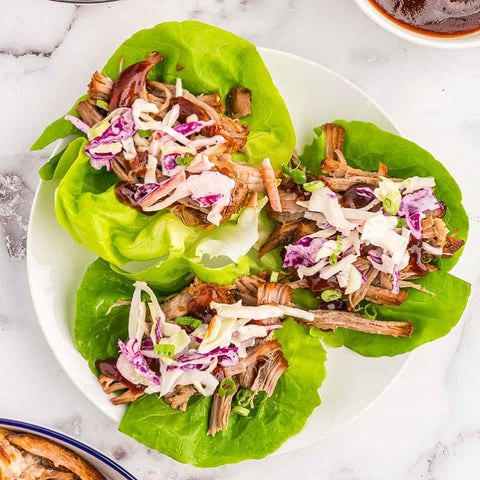 Pulled Pork Lettuce Wrap