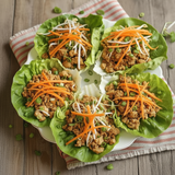 Ground Chicken Lettuce Wraps