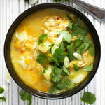Split Pea & Rice Soup with Chicken