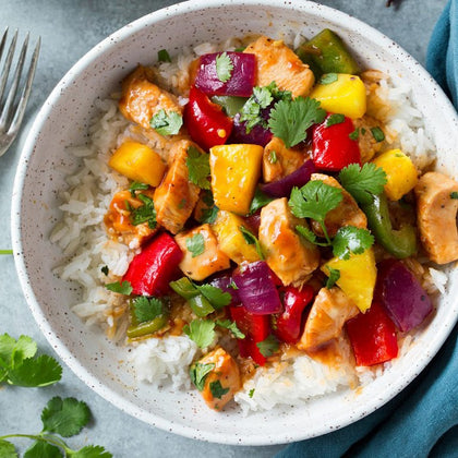 Hawaiian Chicken with Rice