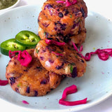 Potato Red Cabbage Patty