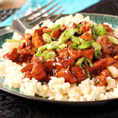BBQ Chicken with Brown Rice