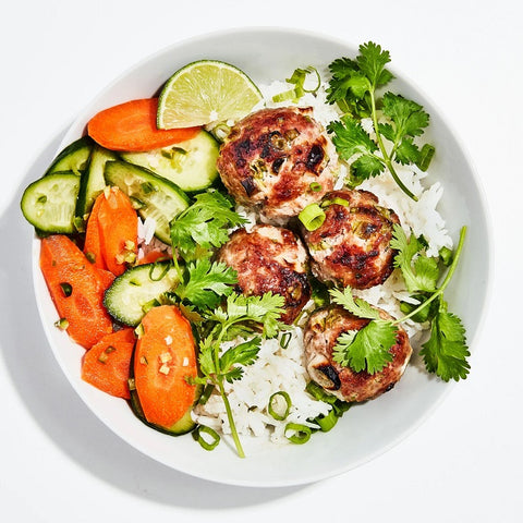 Chicken and Veggie Meatballs