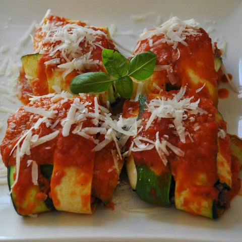 Zucchini Beef Ravioli