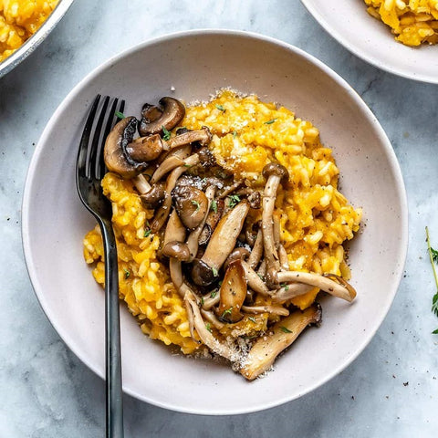 Butternut Squash Mushroom Risotto