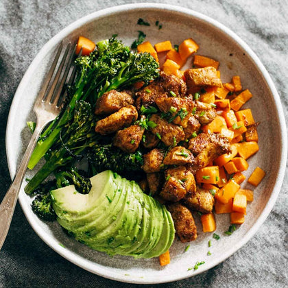 Spicy Chicken and Sweet Potato