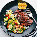 Flat Iron Steak with Veggie