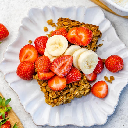 Peanut Butter Baked Oatmeal