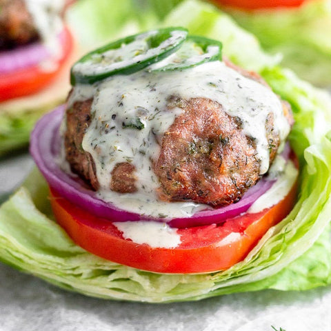 Jalapeno Ranch Turkey Burger