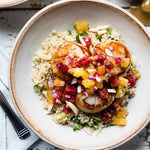 Seared Scallops With Citrus Salsa