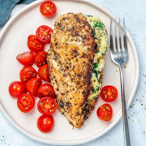 Spinach and Ricotta Stuffed Chicken