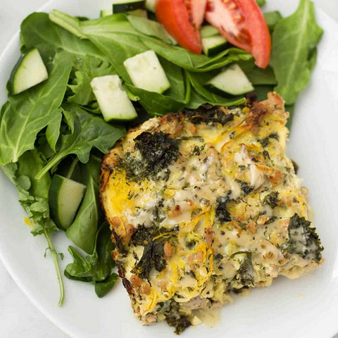 Turkey Kale Ranch Casserole