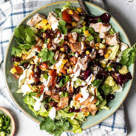 Barbecue Chicken Chopped Salad