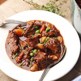 Healthy Beef Stew with Green Peas