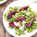 Beet Arugula Salad with Citrus Dressing