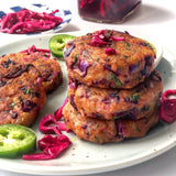 Potato Red Cabbage Patty