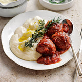 Lamb Meatballs and Mash