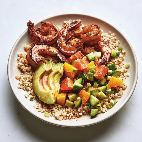 Citrus Shrimp Rice Bowl