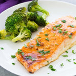 Easy Oven Baked Salmon with Broccoli