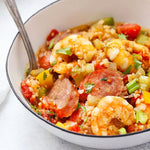 Paleo Jambalaya with Cauliflower Rice