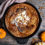 Pumpkin Dutch Baby Cake with Maple Whipped Cream