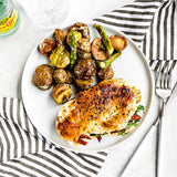 Sun-Dried Tomato, Spinach and Cheese Stuffed Chicken Breast