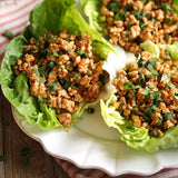 Ground Chicken Lettuce Wraps